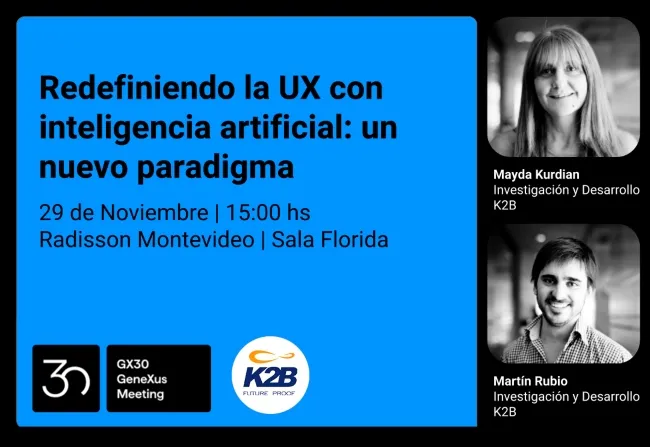 K2B Redefiniendo la UX con inteligencia artificial 